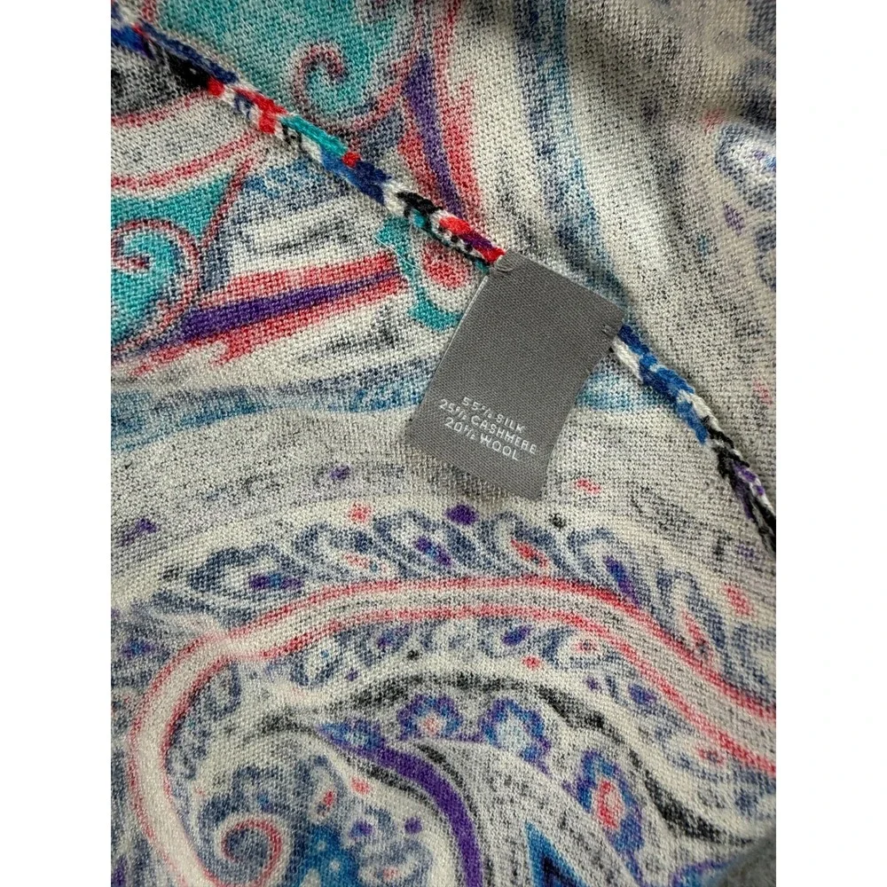 Neiman Marcus Cashmere Collection Cardigan Sweater Womens Small Cashmere Blend